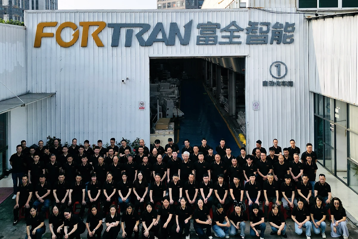 Members of the FORTRAN engineering and manufacturing team in Foshan