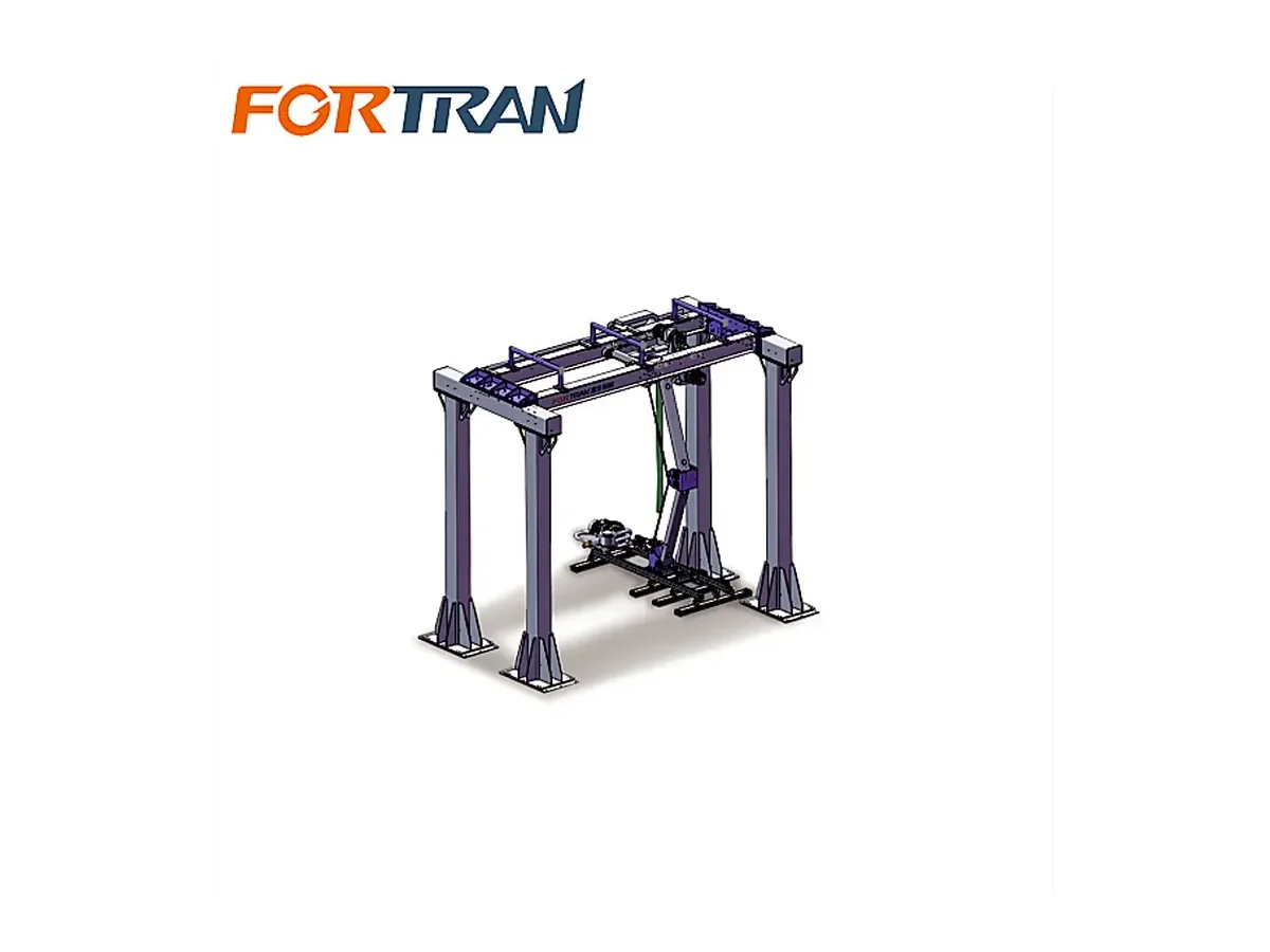 Curved-Arm Gantry Loader and Unloader