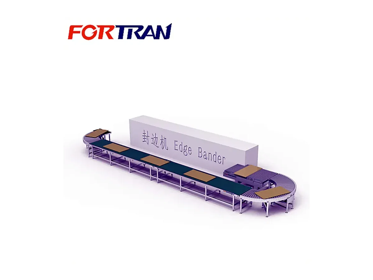 Curved Panel Return System for Edge-Banding Machines