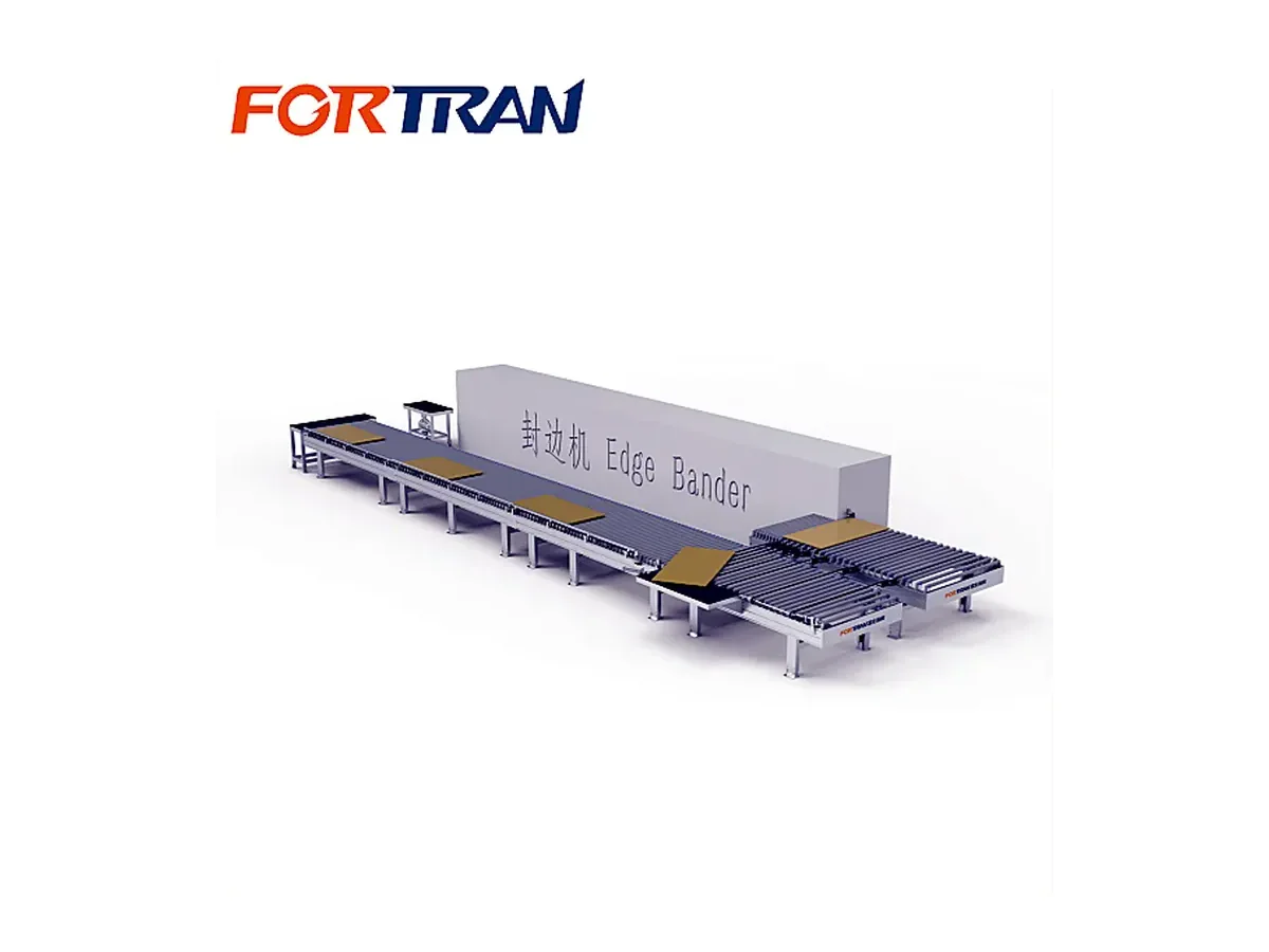 Panel Push-Type Return System for Edge-Banding Machines