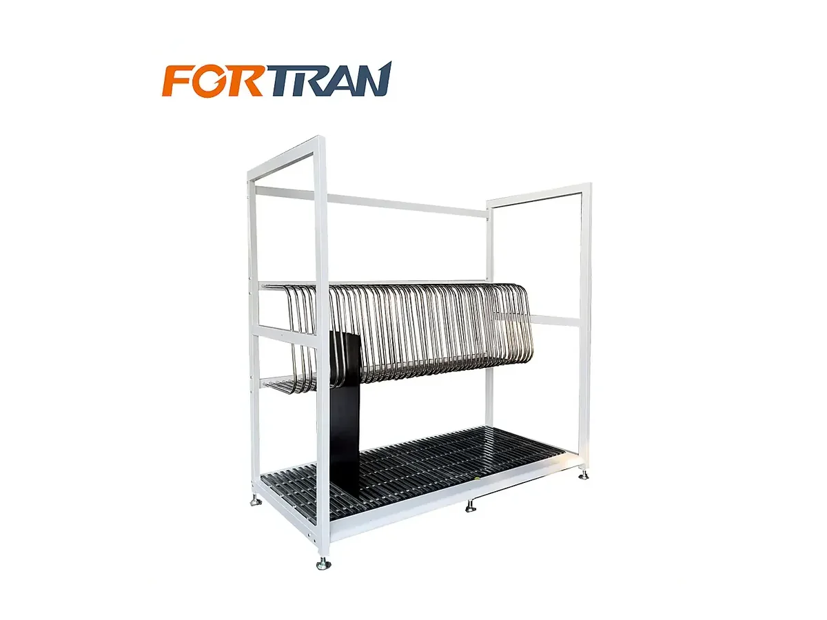 Edge-Banding Scrap Rack