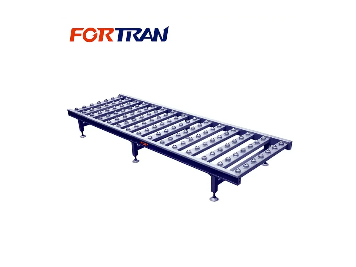 Ball Transfer Platform for Roller Conveyor Lines